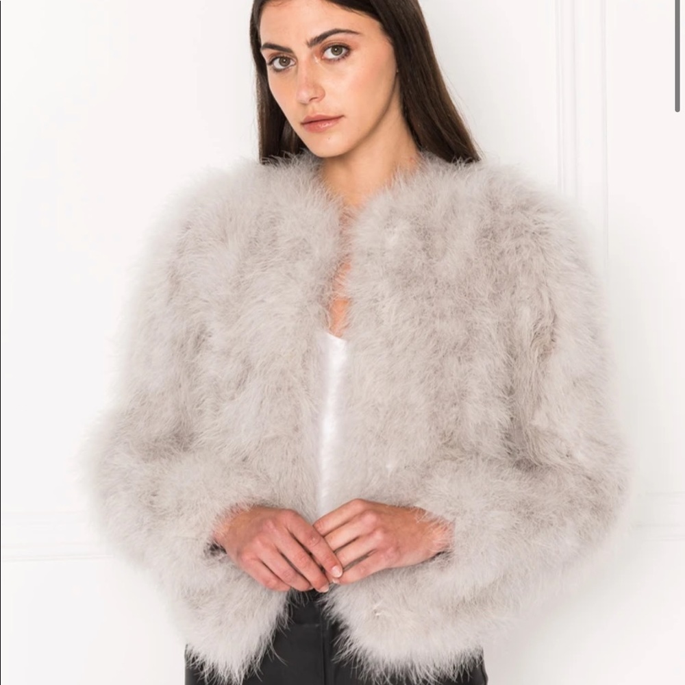 LAMARQUE Feather Coat